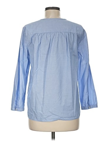J.Crew Factory Store 3/4 Sleeve Blouse (view 2)