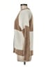 MNG Color Block Brown Pullover Sweater Size M - photo 5
