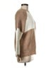 MNG Color Block Brown Pullover Sweater Size M - photo 4