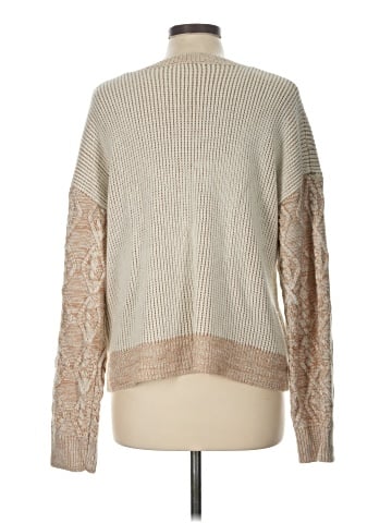 Hem & Thread Pullover Sweater (view 2)