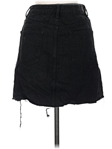 Zara TRF Denim Skirt (view 2)