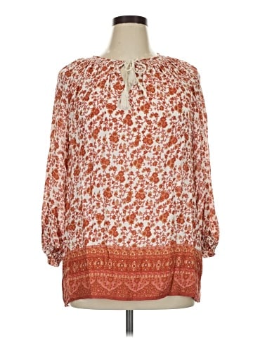 Rose & Thyme Long Sleeve Blouse (view 1)