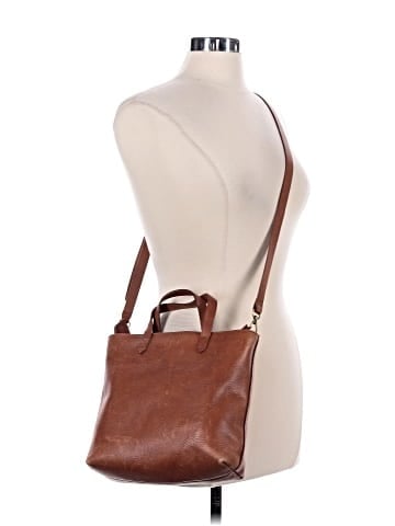 Madewell Leather Satchel (view 2)