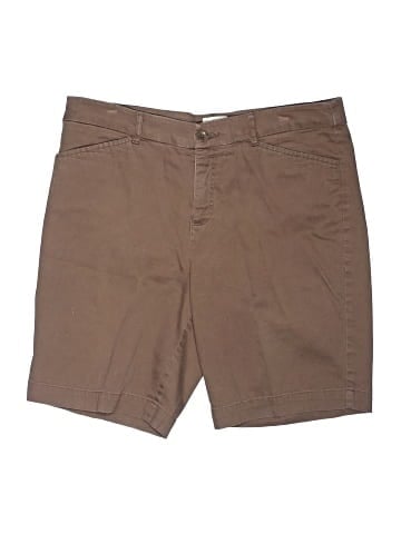 St. John's Bay Khaki Shorts (view 1)