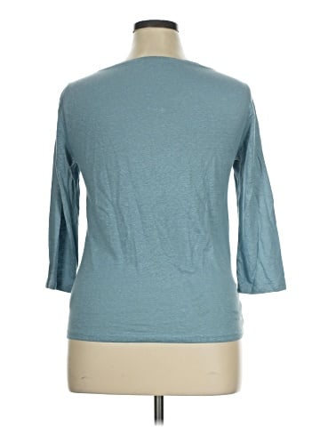 Majestic Filatures 3/4 Sleeve T-Shirt (view 2)