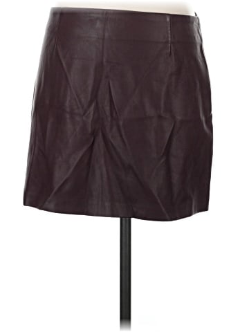 Steve Madden Faux Leather Skirt (view 2)