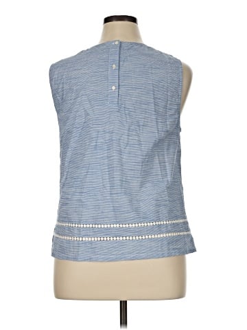 Banana Republic Factory Store Sleeveless T-Shirt (view 2)