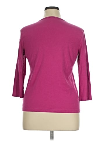 Croft & Barrow 3/4 Sleeve T-Shirt (view 2)