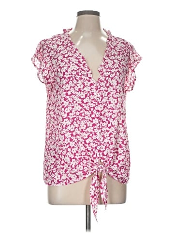Bobeau Short Sleeve Blouse (view 1)