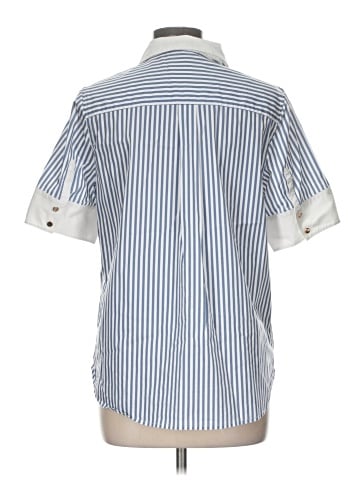 Universal Standard Short Sleeve Button-Down Shirt (view 2)