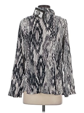 Attitudes by Renee Long Sleeve Blouse (view 2)