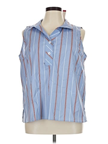 Talbots Sleeveless Button-Down Shirt (view 1)
