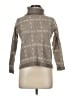 Barbour Houndstooth Gray Turtleneck Sweater Size 6 - photo 1