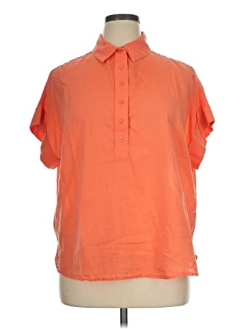 Lane Bryant Short Sleeve Polo (view 1)