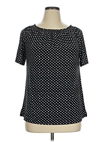 Susan Graver Short Sleeve T-Shirt (view 1)