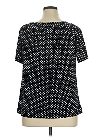 Susan Graver Short Sleeve T-Shirt (view 2)