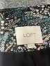 Ann Taylor LOFT 100% Polyester Paisley Teal Jacket Size L - photo 6