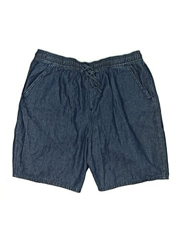 Karen Scott Denim Shorts (view 1)