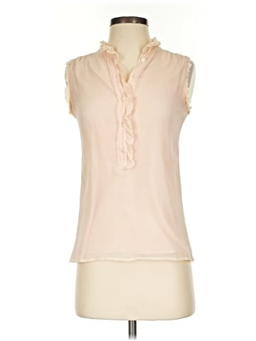 J.Crew Sleeveless Silk Top (view 1)