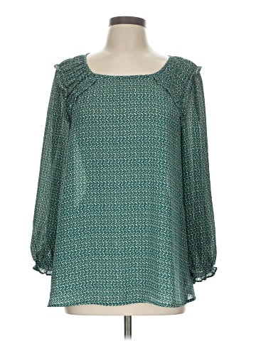 Max Studio 3/4 Sleeve Blouse (view 1)