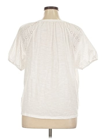 Lucky Brand Short Sleeve Blouse (view 2)
