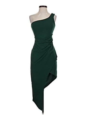 Emerald Sundae Cocktail Dress (view 1)