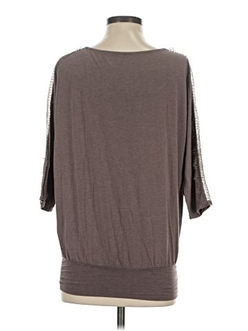 Garnet Hill 3/4 Sleeve Top (view 2)
