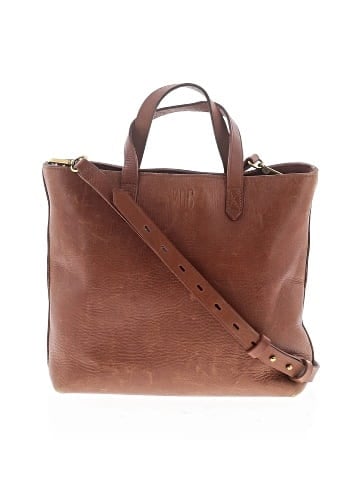 Madewell Leather Satchel (view 1)