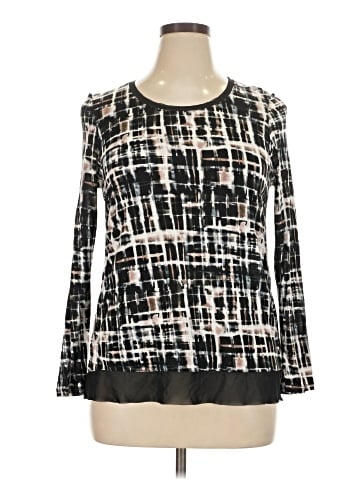 Simply Vera Vera Wang Long Sleeve Blouse (view 1)