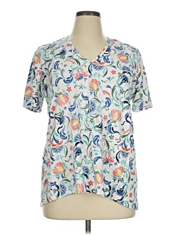 Chico's Short Sleeve Blouse (view 1)