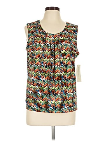 Evan Picone Sleeveless Blouse (view 1)
