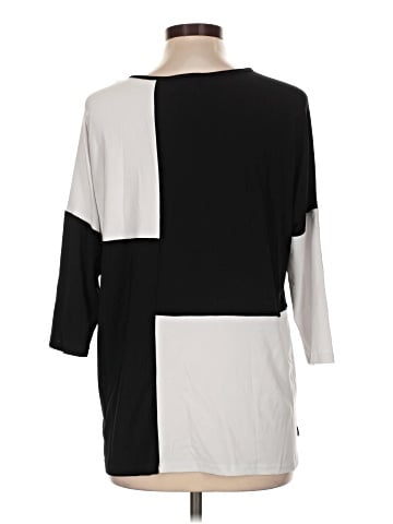 Joseph Ribkoff 3/4 Sleeve Top (view 2)