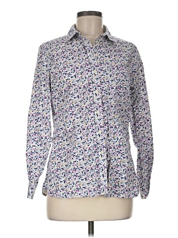 Banana Republic Factory Store Long Sleeve Button-Down Shirt (view 1)
