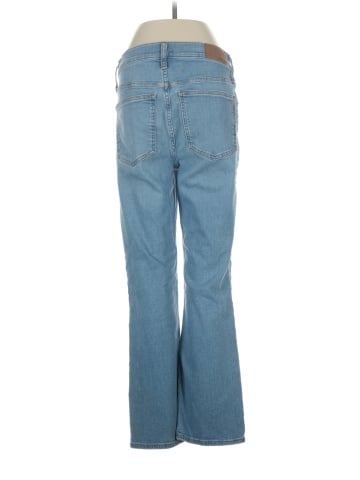 Madewell Kick Out Crop Jeans in Carey Wash (view 2)