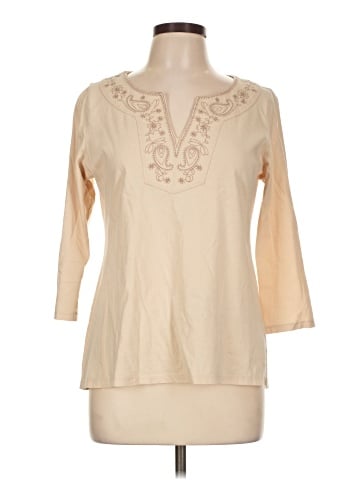 Charter Club 3/4 Sleeve Top (view 1)
