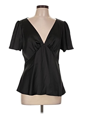 MICHAEL Michael Kors Short Sleeve Blouse (view 1)
