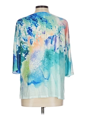 Chico's 3/4 Sleeve T-Shirt (view 2)