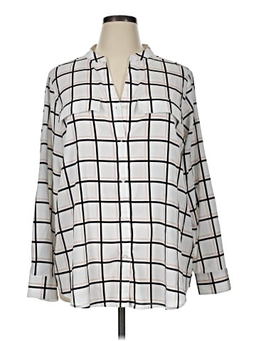 Calvin Klein Long Sleeve Blouse (view 1)