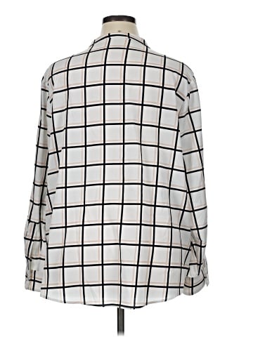 Calvin Klein Long Sleeve Blouse (view 2)