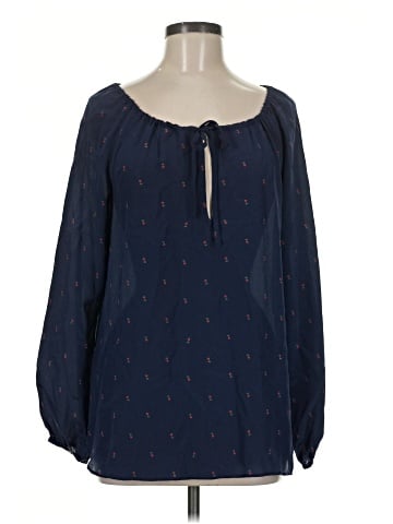W by Worth Long Sleeve Silk Top (view 1)