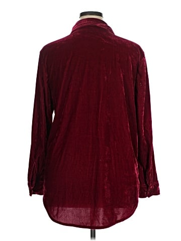 Just My Size Long Sleeve Blouse (view 2)