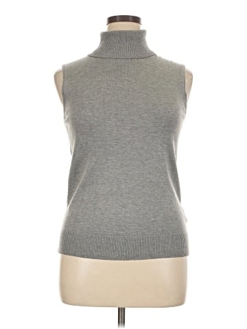 Cable & Gauge Sweater Vest (view 1)