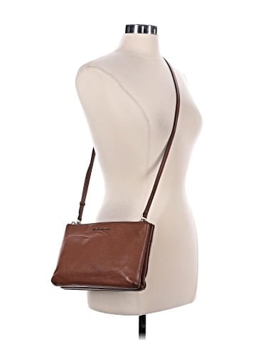 MICHAEL Michael Kors Leather Crossbody Bag (view 2)