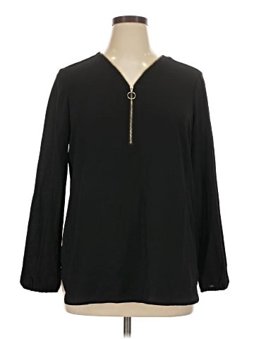 Rebecca Malone Long Sleeve Blouse (view 1)