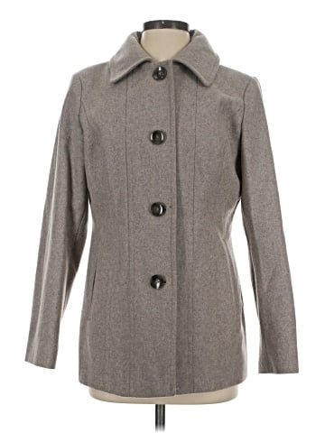 London Fog Wool Coat (view 1)
