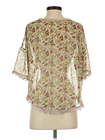 Imaginary Voyage 3/4 Sleeve Blouse (view 2)
