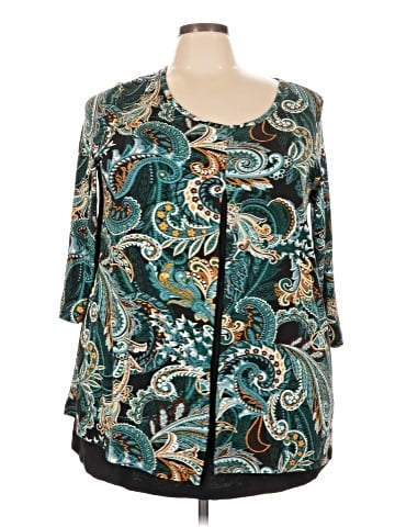 Jessica London 3/4 Sleeve T-Shirt (view 1)