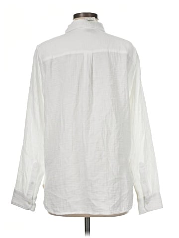 J.Crew Factory Store Long Sleeve Button-Down Shirt (view 2)