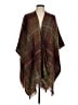 Woolrich 100% Polyester Brown Poncho One size - photo 1