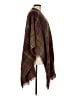 Woolrich 100% Polyester Brown Poncho One size - photo 4